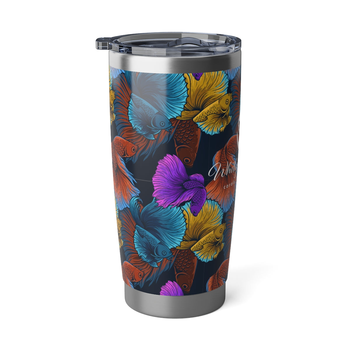 20oz Betta Stainless Steel Tumbler with Lid & Straw - Insulated Travel Mug for Hot & Cold Drinks - Perfect for Office, Gym, Hiking & Outdoor Activities