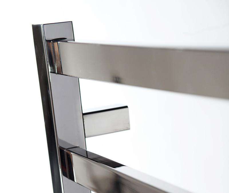 Kontour Square Plug-In or Hardwired Towel Warmer - 24W x 27H - Perfect for Bathroom, Spa & Luxury Home Heating