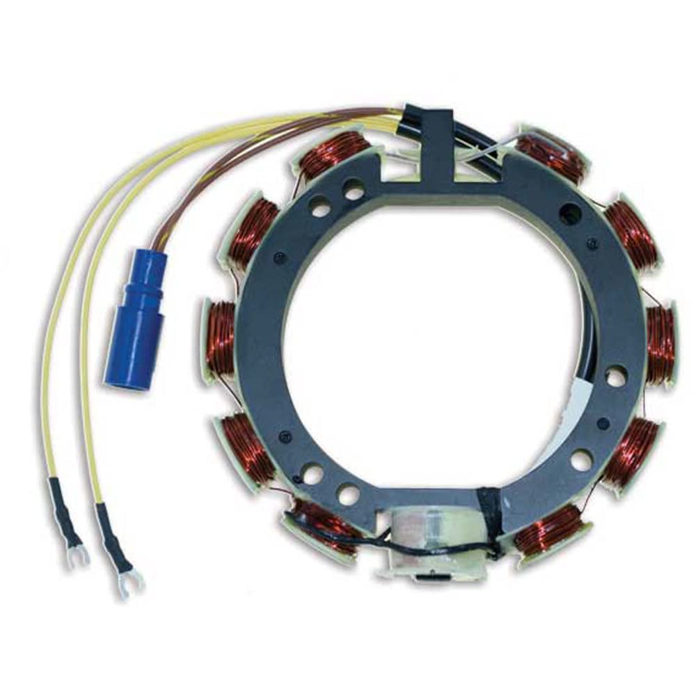 CDI Electronics 173-3536 Johnson/Evinrude Stator - 4 Cylinder 9 Amp Replacement Part for Outboard Motors (1988-1998 Models) | Perfect for Marine Engine Repair & Maintenance