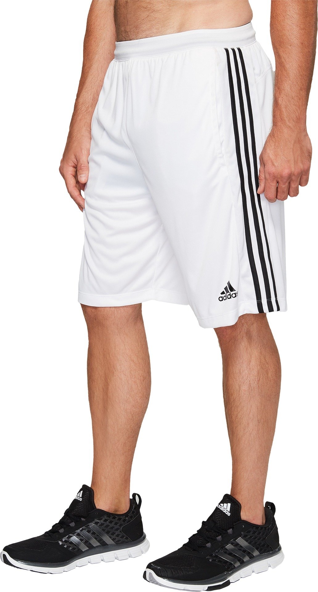 Adidas Men's Performance Franchise 3-Stripe Athletic Shorts - Lightweight Quick-Dry Workout Shorts for Running, Gym & Casual Wear