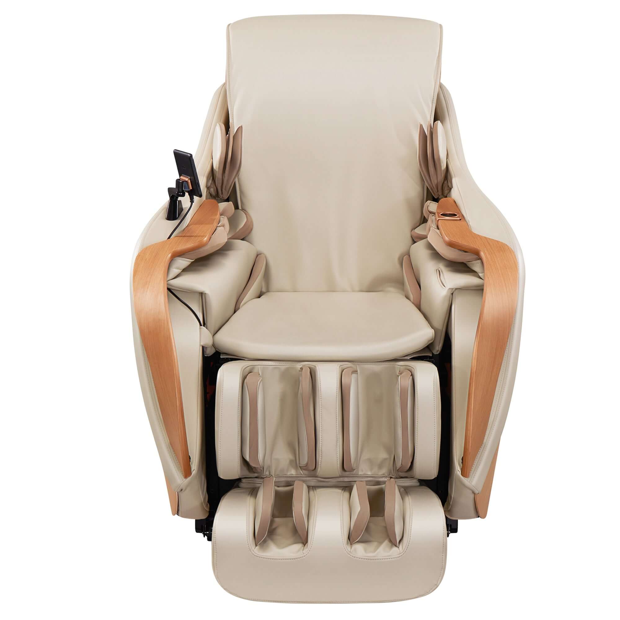 Premium D.Core 2 Japanese Massage Chair with Real Oak Wood Panels - Full Body Shiatsu Massage for Home, Office & Spa Relaxation