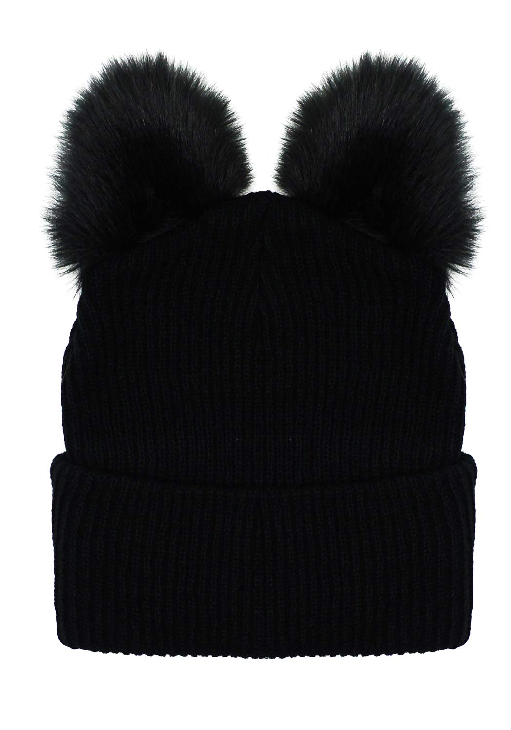Bellady Women's Crochet Cat Ear Knit Hat - Warm Braided Winter Beanie for Women - Perfect for Outdoor Activities, Travel, and Cold Weather Fashion