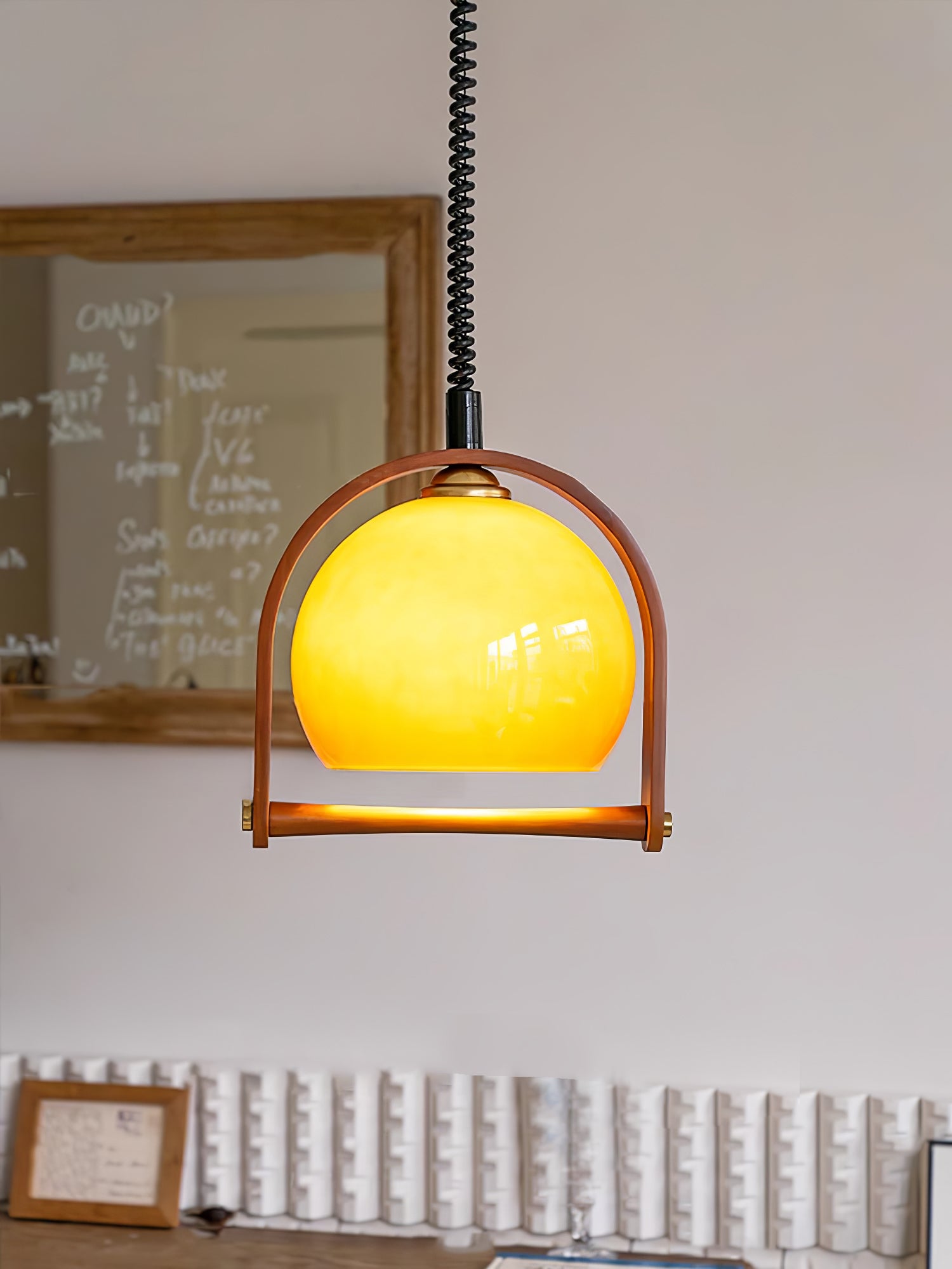 Levitation Dijkstra Pendant Lamp - Modern Hanging Light Fixture for Living Room, Kitchen, Dining Room & Bedroom | Energy Efficient LED Ceiling Light with Adjustable Height