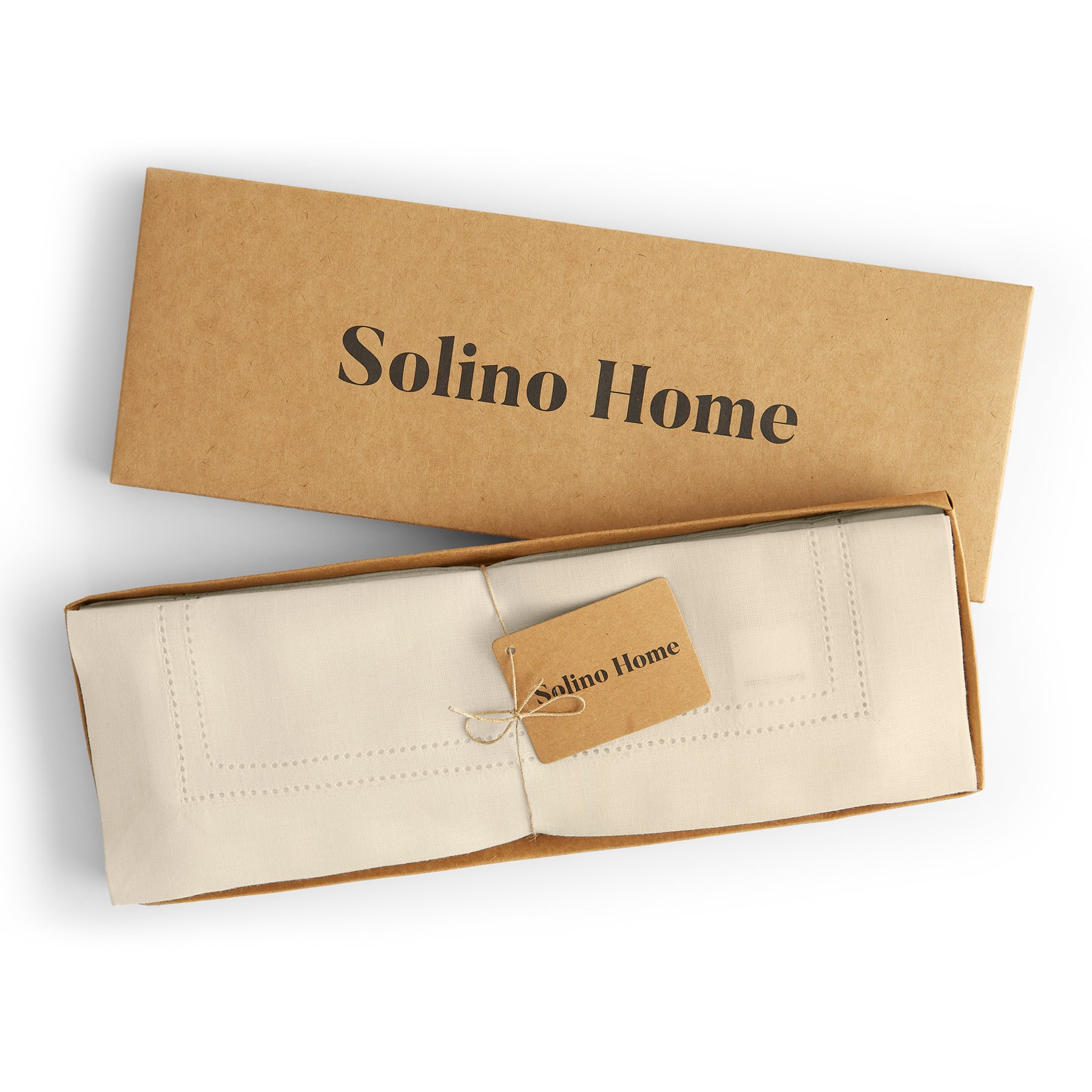 Premium Linen Double Hemstitch Placemats Set of 4 - Elegant Table Decor for Dining, Parties & Home Styling - Washable & Durable Place Settings for Everyday Use