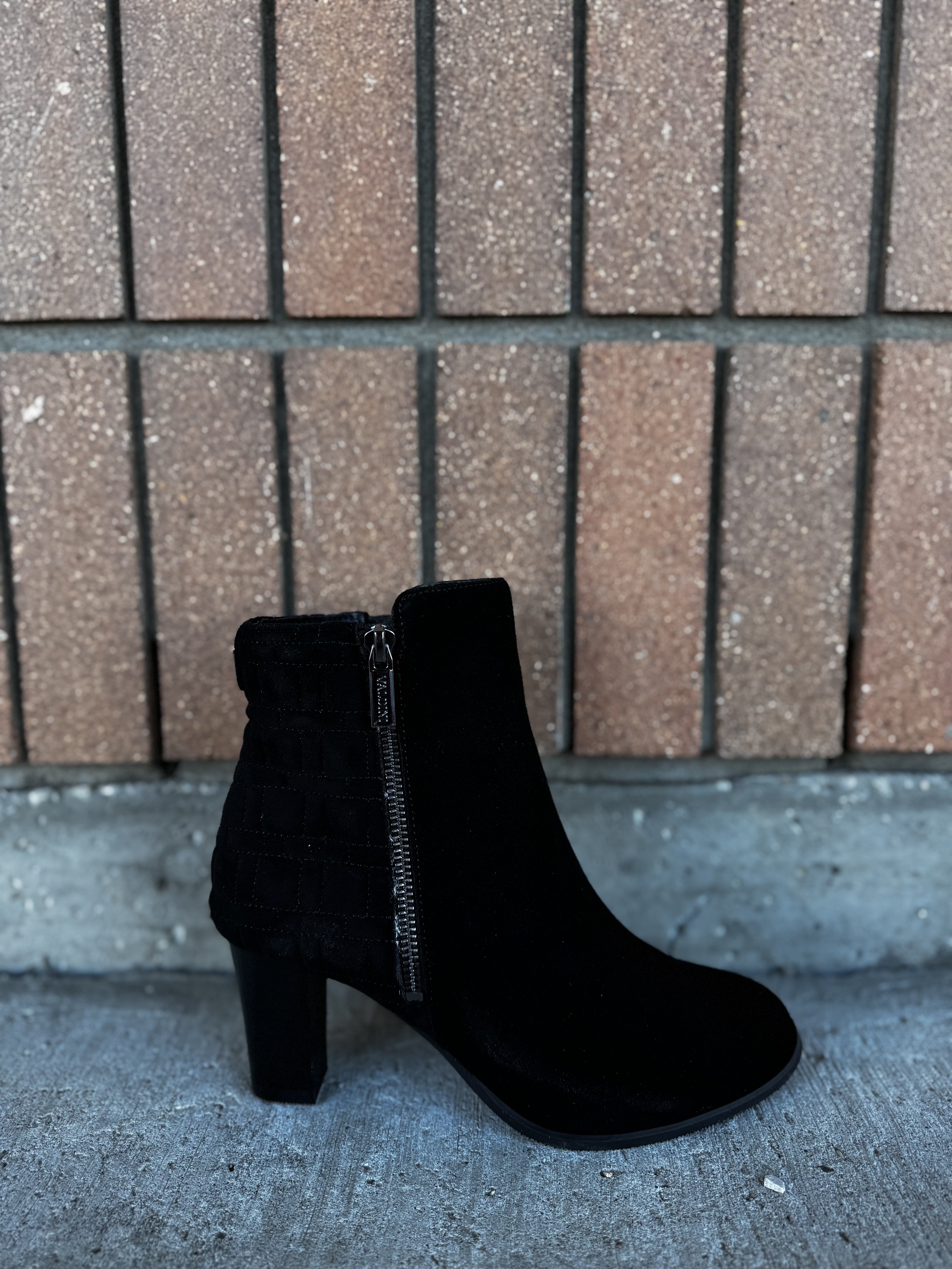 Faith Black Suede Waterproof Winter Boots for Women - Comfortable Ankle Booties for Rain, Snow & Cold Weather