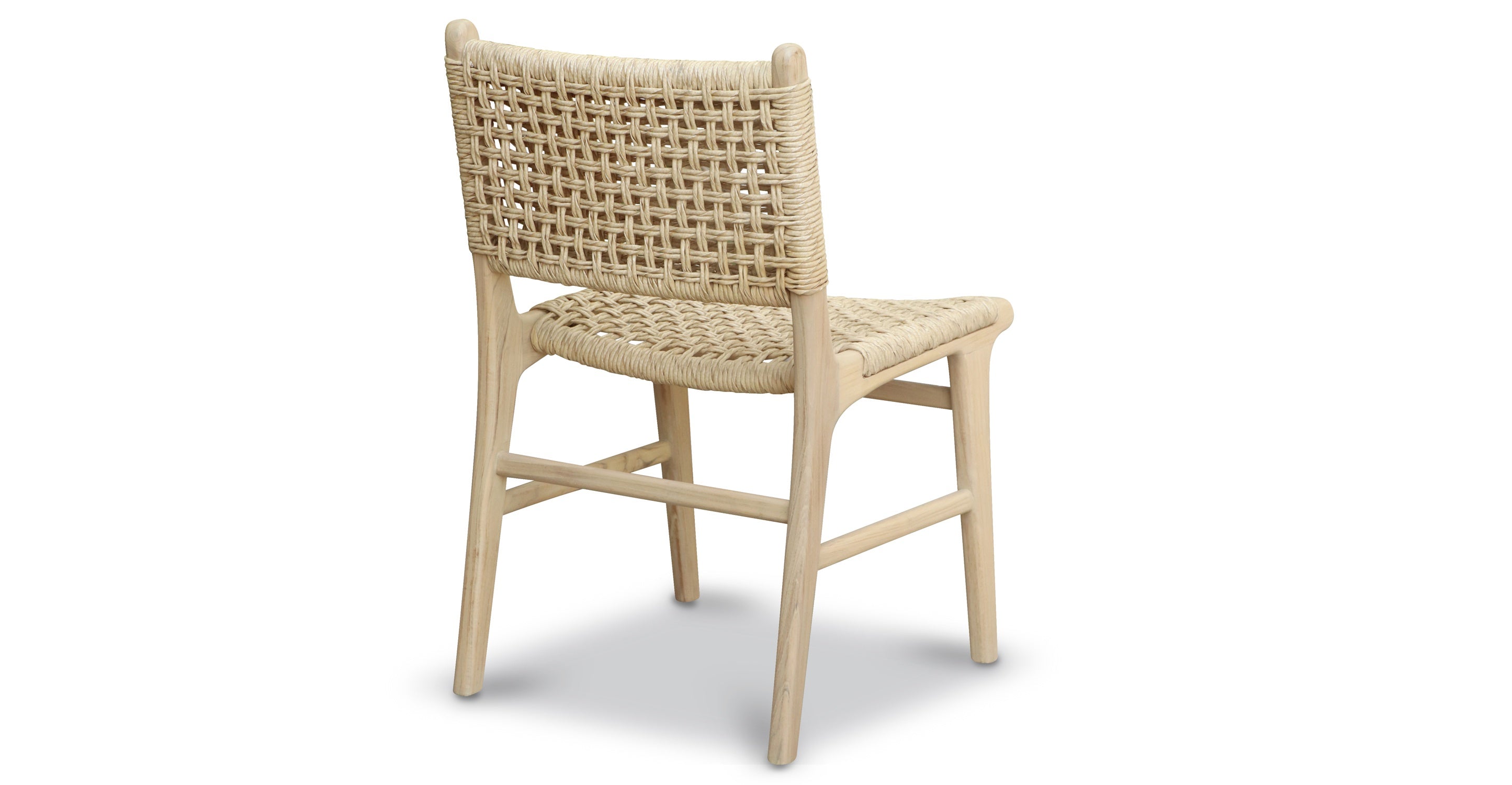 Modern Indoor/Outdoor Dining Chair - Lightweight, Durable & Weather-Resistant for Patio, Garden, Restaurant & Home Use