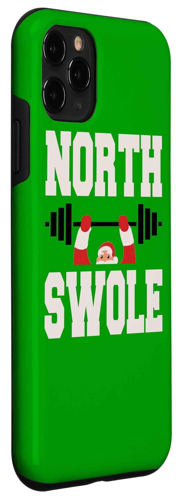 iPhone 11 Pro Case - Shockproof Protective Cover with Santa Claus Design for Christmas Gift | Perfect for Gym, Workout & Fitness Enthusiasts