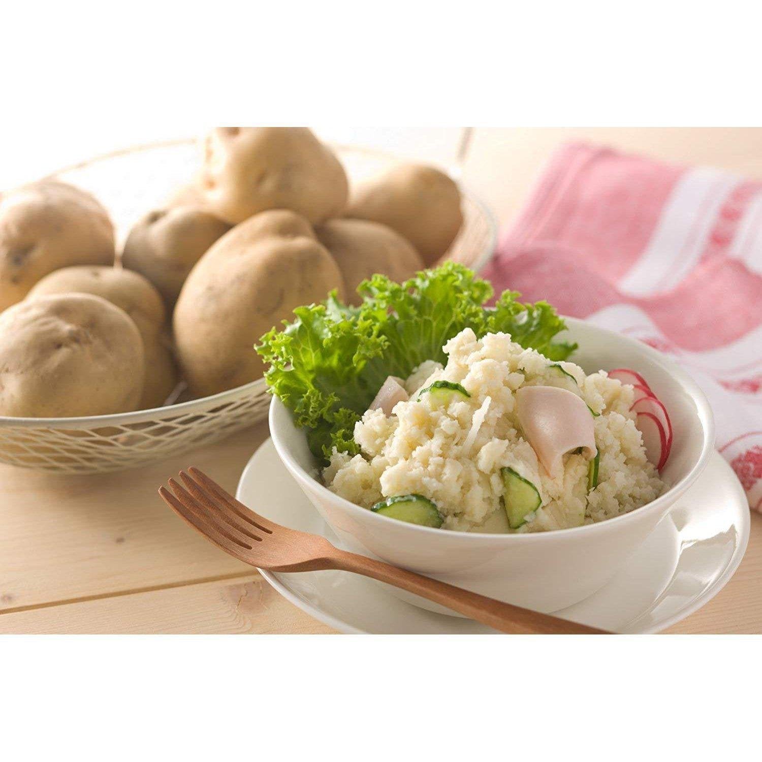 Calbee Instant Hokkaido Mashed Potatoes 150g - Japanese Style Potato Flakes for Quick Meals, Snacks & Camping Food
