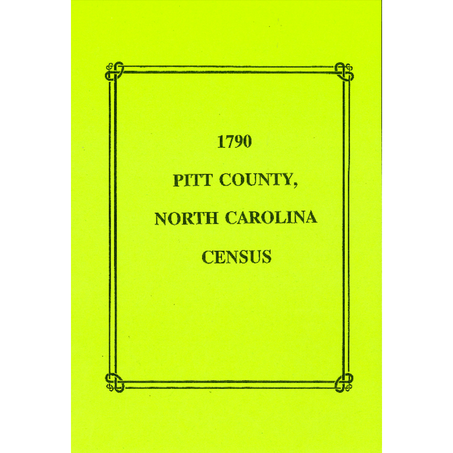 1790 Pitt County, North Carolina Census Records - Genealogy & Family History Research for Ancestral Discoveries