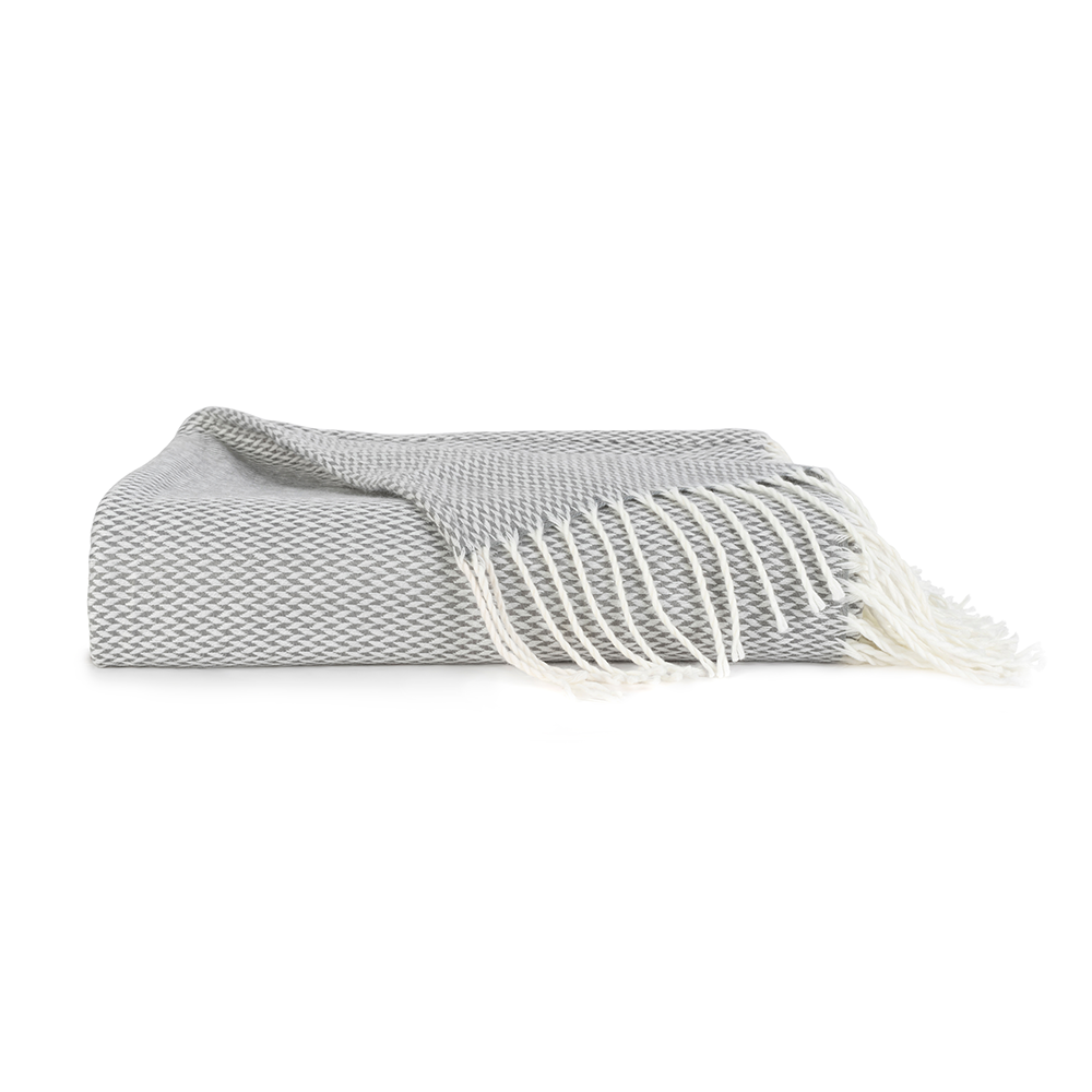 Soft Herringbone Pattern Throw Blanket - Cozy Fleece Blanket for Couch, Bed & Sofa - Perfect for Winter Nights, Movie Time and Home Decor (50