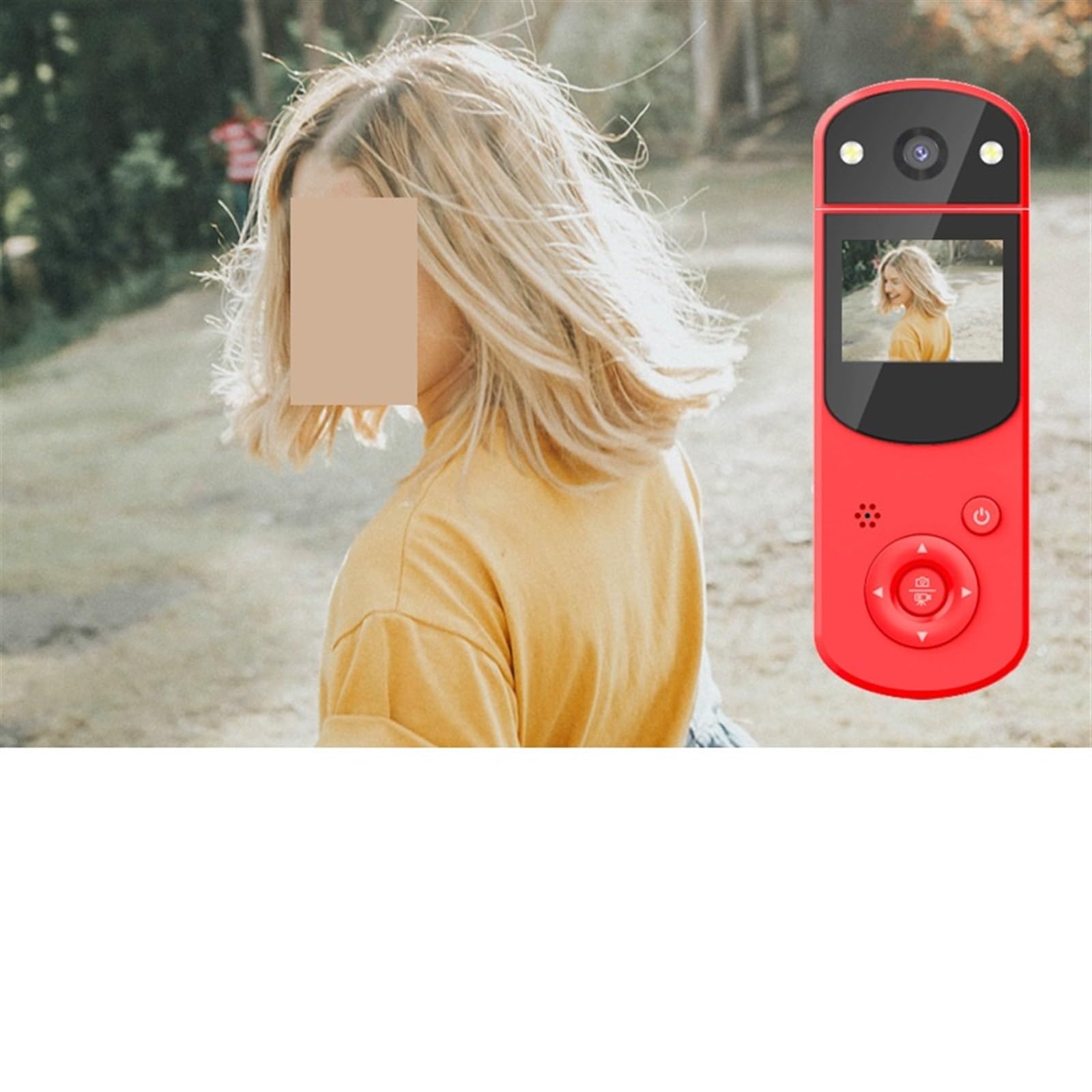 HD 1080P Video Camera - Multi-Function Digital Sports DV Camera with Live Streaming & Computer Recording (Green) | Perfect for Vlogging, Travel, Sports Events & Online Meetings