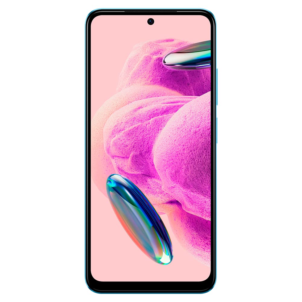 Xiaomi Redmi Note 12S Smartphone 256GB 8GB RAM - Global Unlocked 4G LTE (T-Mobile/Metro/Tello/Mint Compatible) - Ice Blue Color with Fast Car Charger Bundle - Perfect for Travel, Business & Streaming