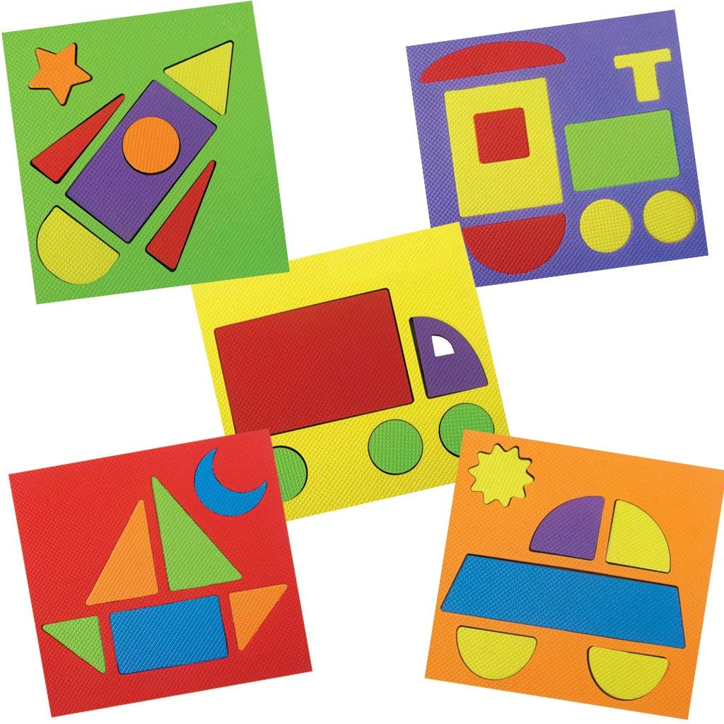 Imagimake Vehicle Shape Puzzle - Montessori Learning Toy for Toddlers Ages 3+ | Preschool STEM Activities | Educational Shape Matching Game for Kids | Perfect for Classroom & Homeschool Play