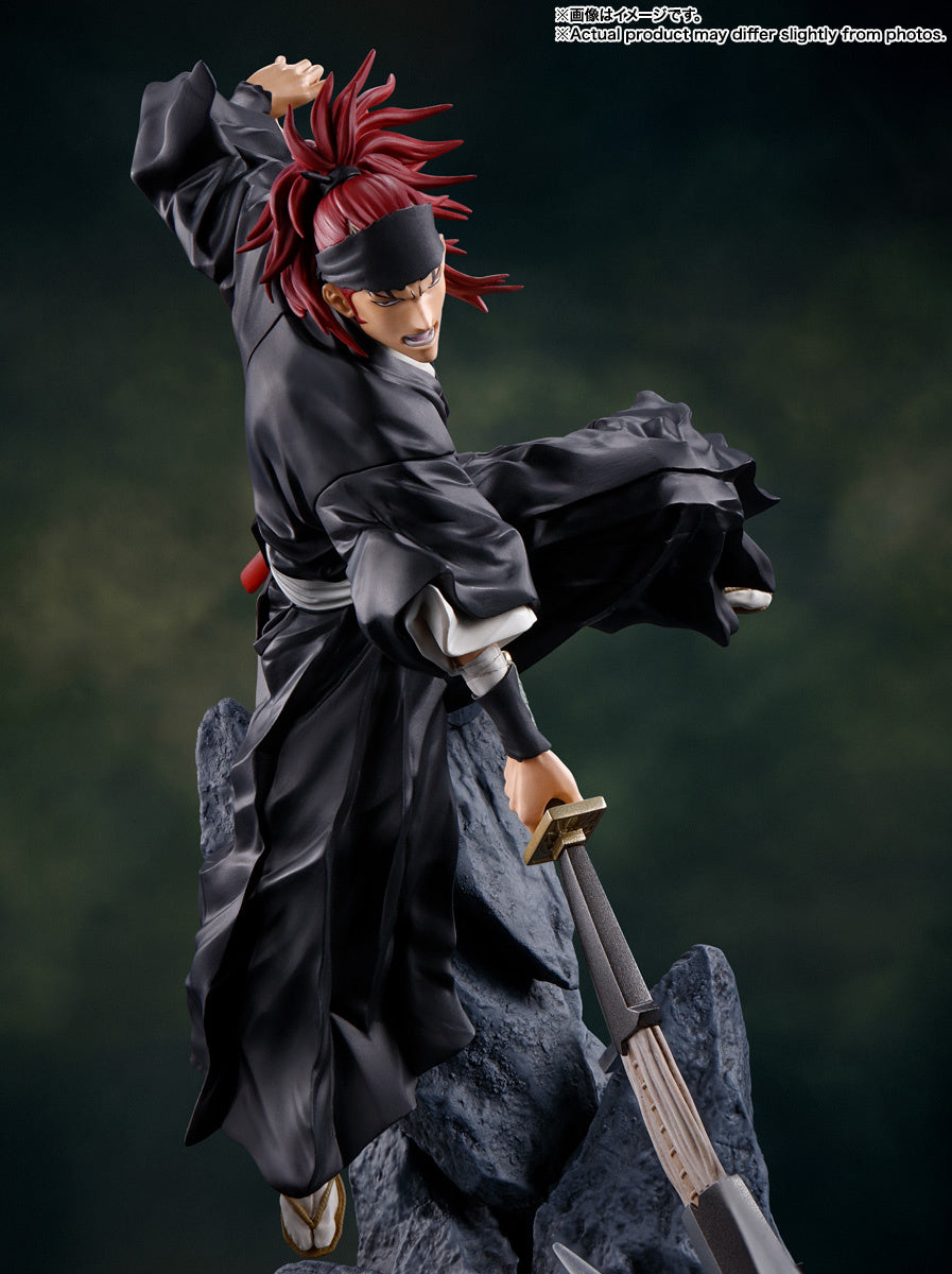 Figuarts Zero Bleach: Thousand Year Blood War Renji Abarai Anime Action Figure - Collectible Toy for Anime Fans, Perfect for Display & Gift Giving