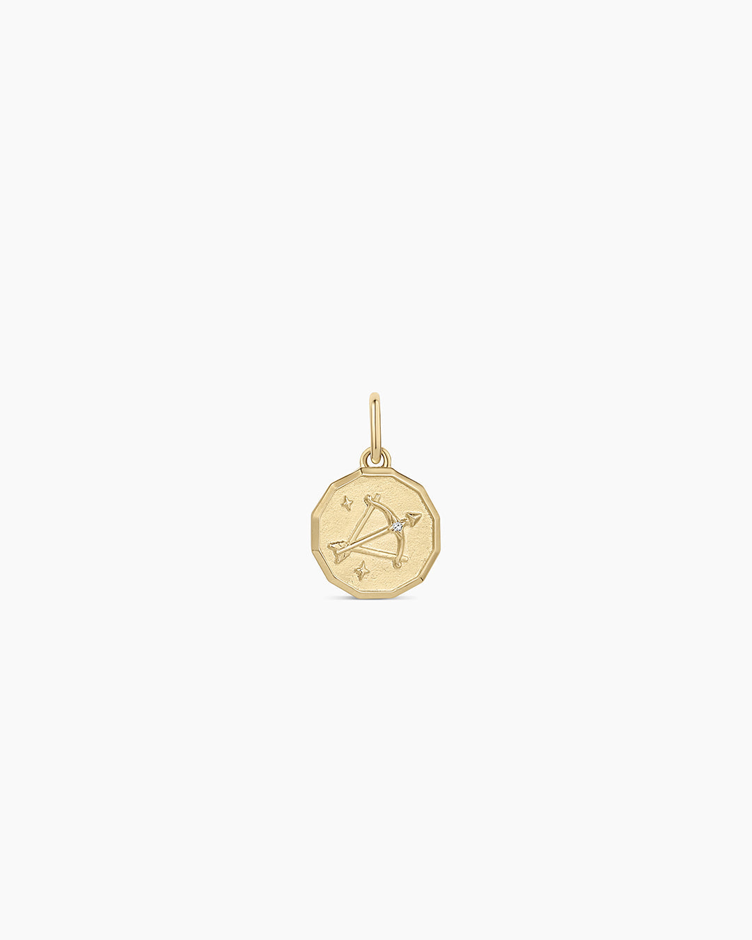 12-Pack Diamond Zodiac Coin Charms - Aries, Taurus, Gemini & More - Sterling Silver Pendant Necklace for Women - Perfect for Birthdays, Gifts & Jewelry Making