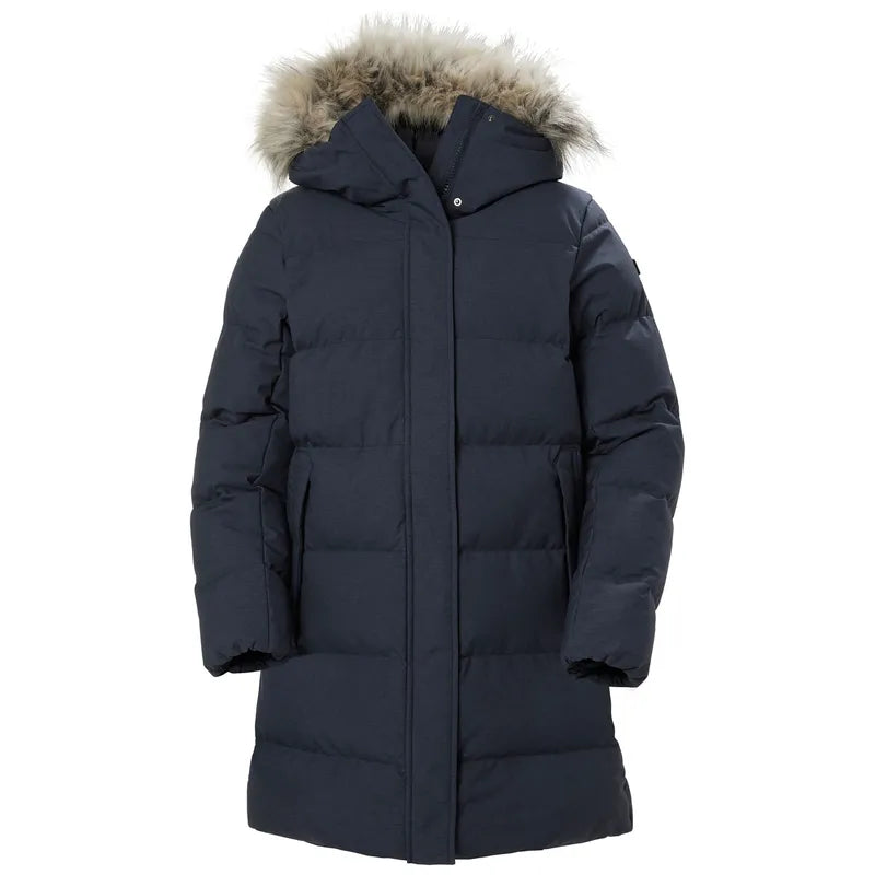 Blossom Puffy Winter Parka for Women - Warm Insulated Hooded Coat, Windproof & Waterproof, Perfect for Snowboarding, Skiing & Cold Weather Outdoors