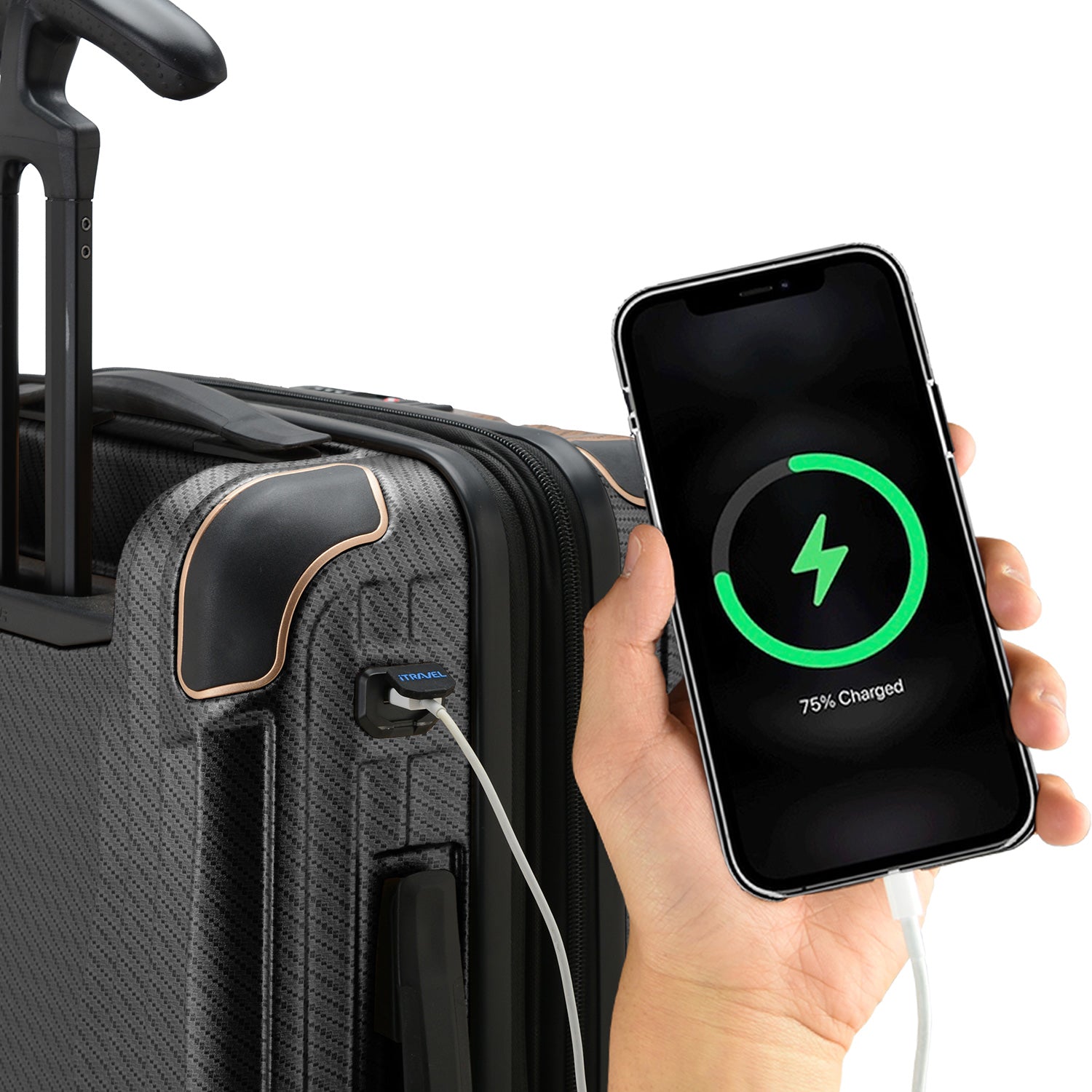 Continent Adventurer 3-Piece Luggage Set - Durable Spinner Suitcase with TSA Lock for Travel, Vacation & Business Trips