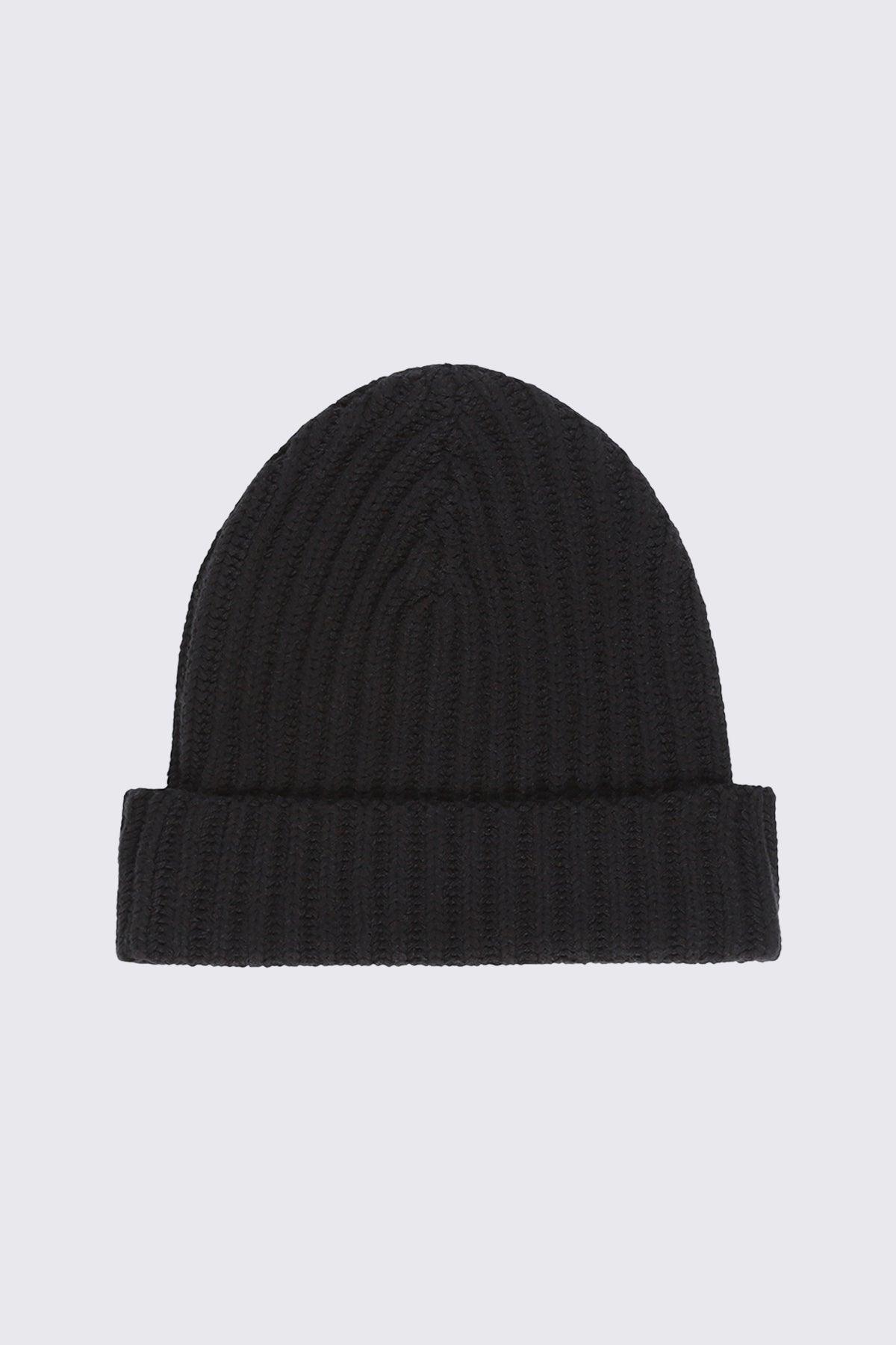 Black RTA Beanie - Warm Knit Hat for Men & Women - Perfect for Winter, Outdoor Activities & Casual Wear