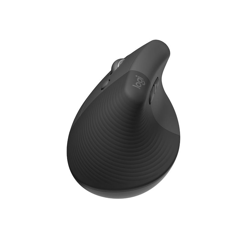 Logitech Lift Vertical Wireless Mouse for Left Hand - Ergonomic Bluetooth Mouse (Black) - Perfect for Office Work, Graphic Design & Gaming