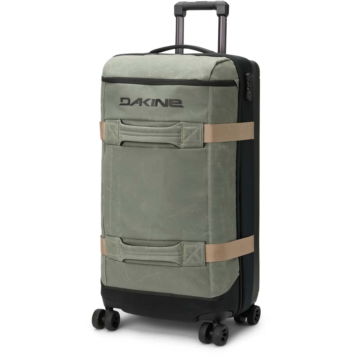 Dakine Split 4 Wheel 87L Rolling Luggage - Travel Suitcase with Spinner Wheels for Smooth Mobility | Perfect for Air Travel, Business Trips & Vacation Packing (Mulled Basil Color)