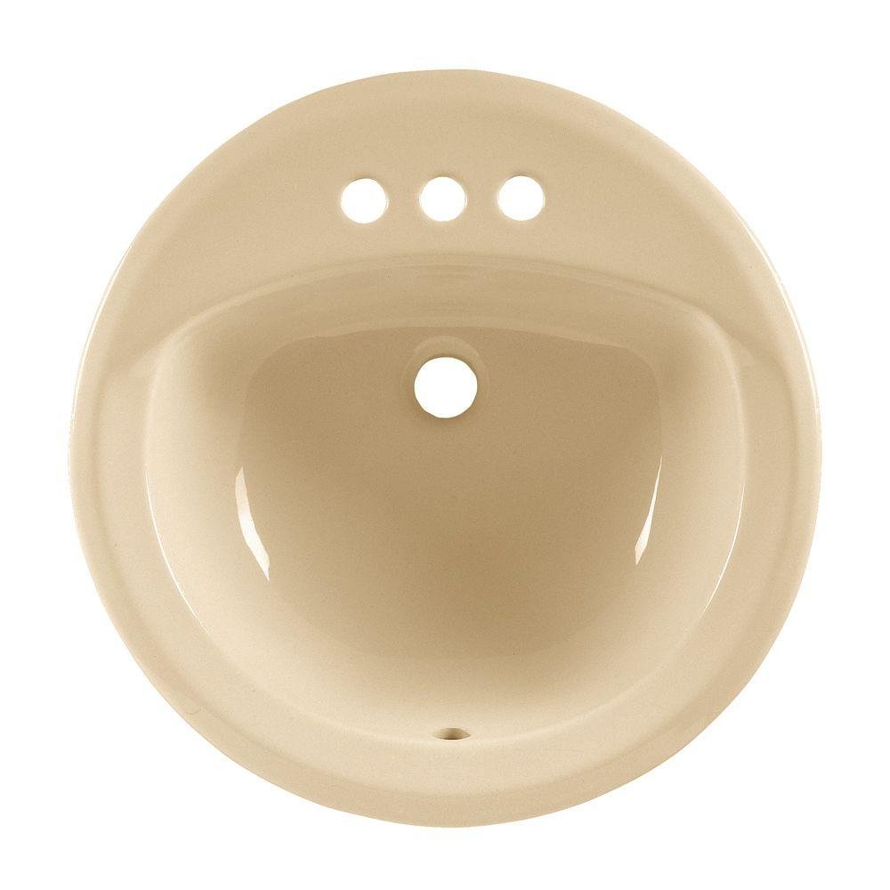 American Standard RONDALYN Vitreous China Bathroom Sink - 198mm H x 19-1/8