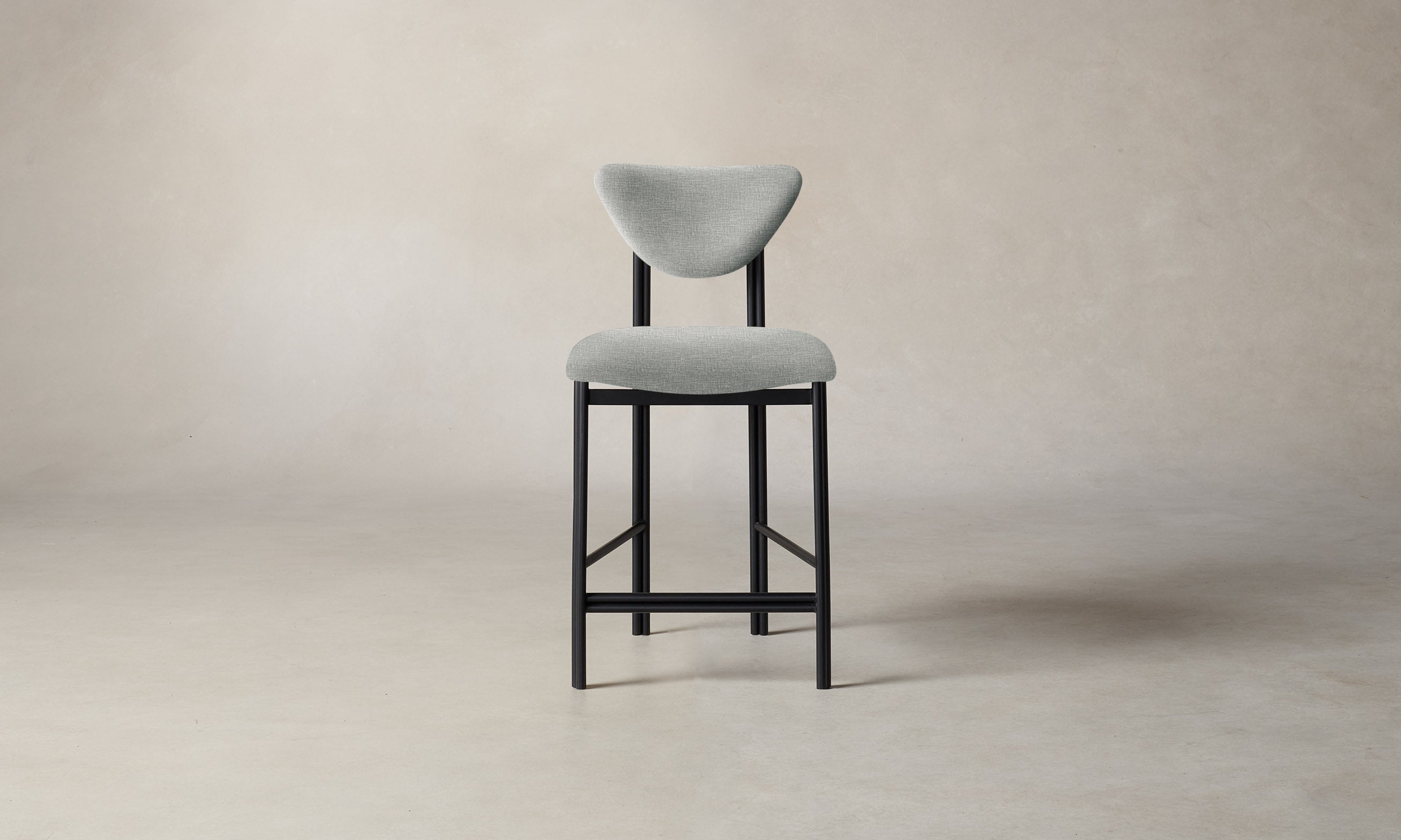 Premium Cooper Counter Stool - Durable Woven Chenille Fabric, Water-Resistant & Stylish - Perfect for Kitchen Islands, Breakfast Bars & Home Decor