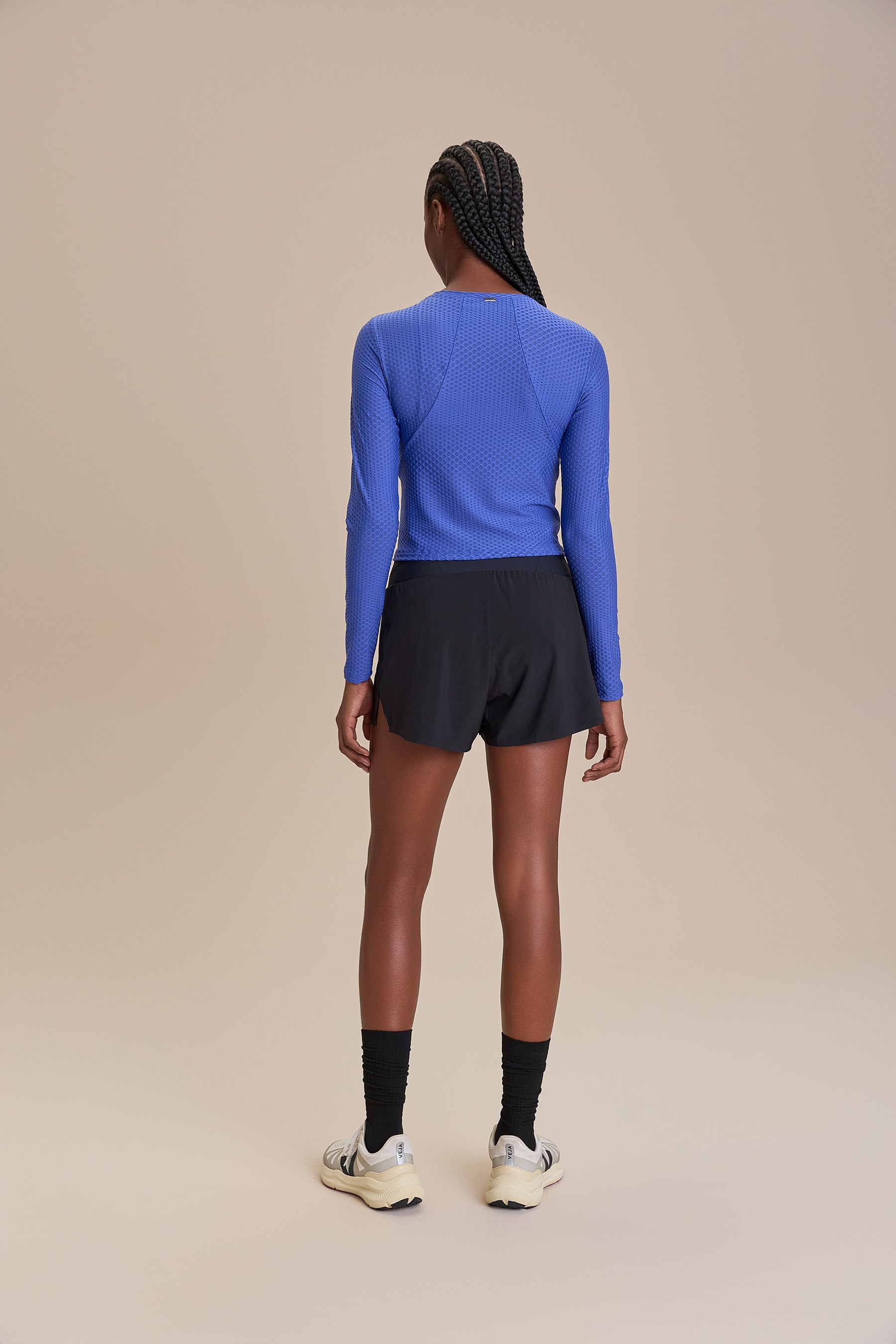 Texture Run Long Sleeve Top - Women's Fashion Casual Blouse for Work & Weekend | Perfect for Office, Date Night & Fall Layering