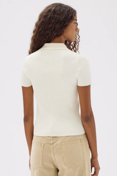 Harley Cream Knit Short Sleeve Polo Shirt for Men - Casual Summer Cotton Top for Golf, Business & Outdoor Activities