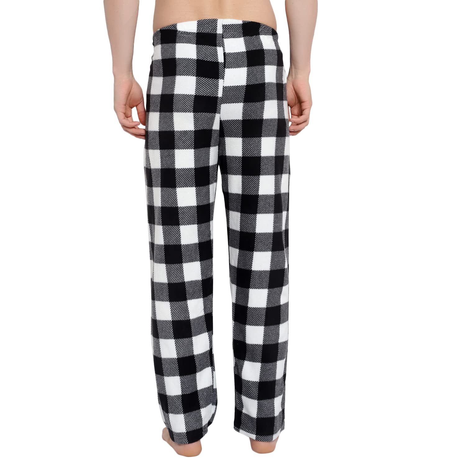 Cozy Boys Fleece Pajama Pants - Plaid Sleepwear for Big Boys Size 8-18 - Perfect for Christmas, Winter Nights & Sleepovers - Soft Holiday Pajamas for Kids & Teens