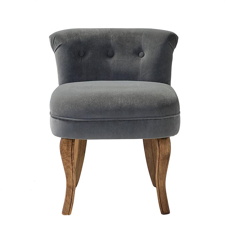 Moises Velvet Vanity Stool with Optional Types - Elegant Makeup Stool for Dressing Table, Bedroom & Bathroom