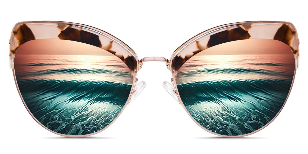 Houston Women's Prescription Polarized Sunglasses - Stylish UV Protection for Driving, Outdoor & Fashion