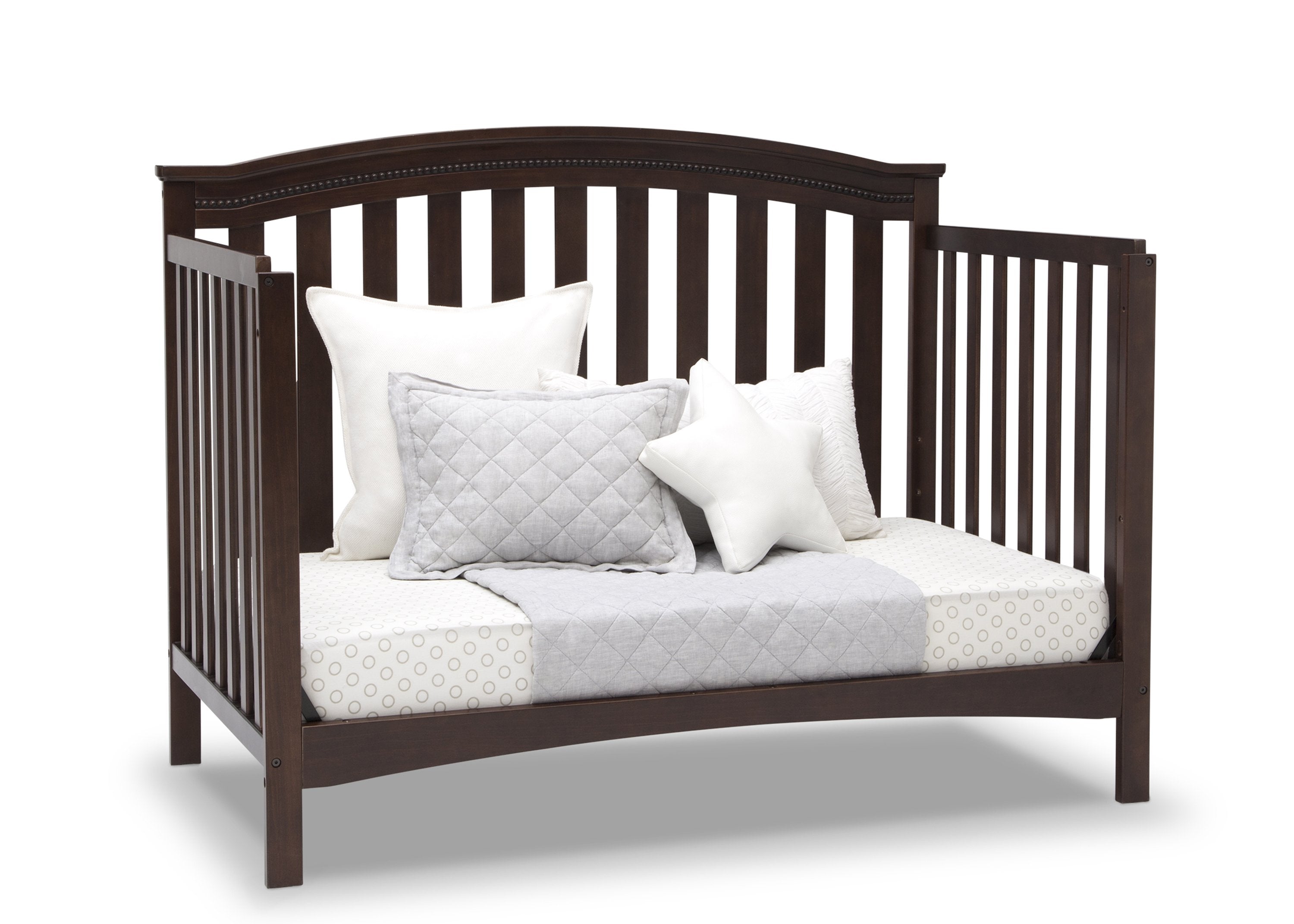 Waverly 6-in-1 Convertible Baby Crib - Toddler Bed, Daybed & Full-Size Bed - Safe Nursery Furniture for Newborns to Teens - Perfect for Baby Rooms & Kids Bedrooms