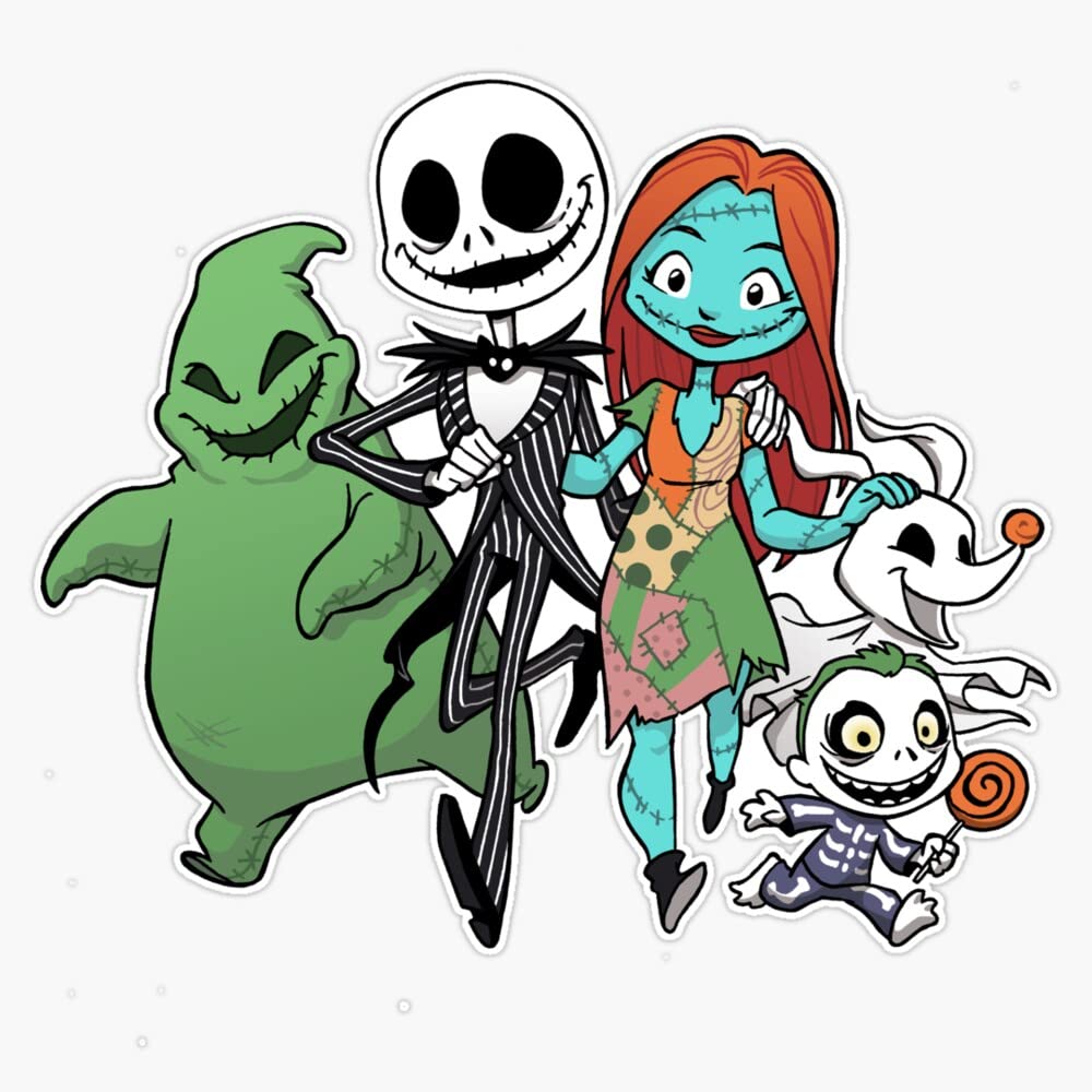 Nightmare BFFs Vinyl Decal 5