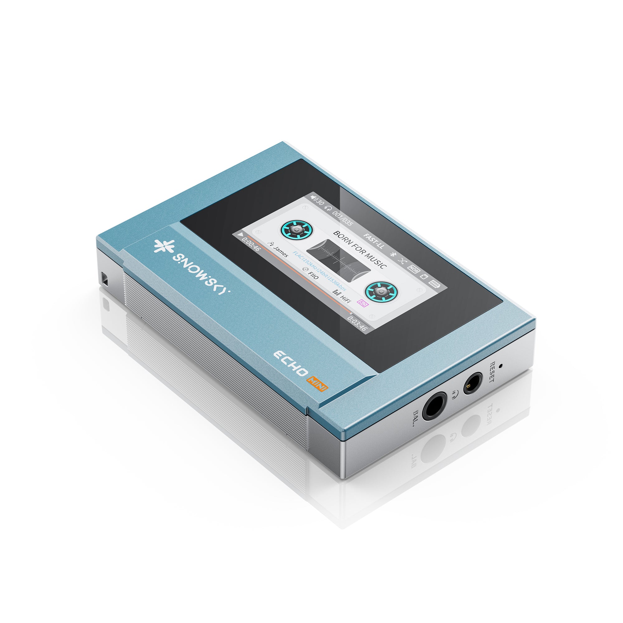 FiiO Snowsky Echo Mini Portable Music Player - High-Quality Audio for Travel, Workout & Outdoor Activities