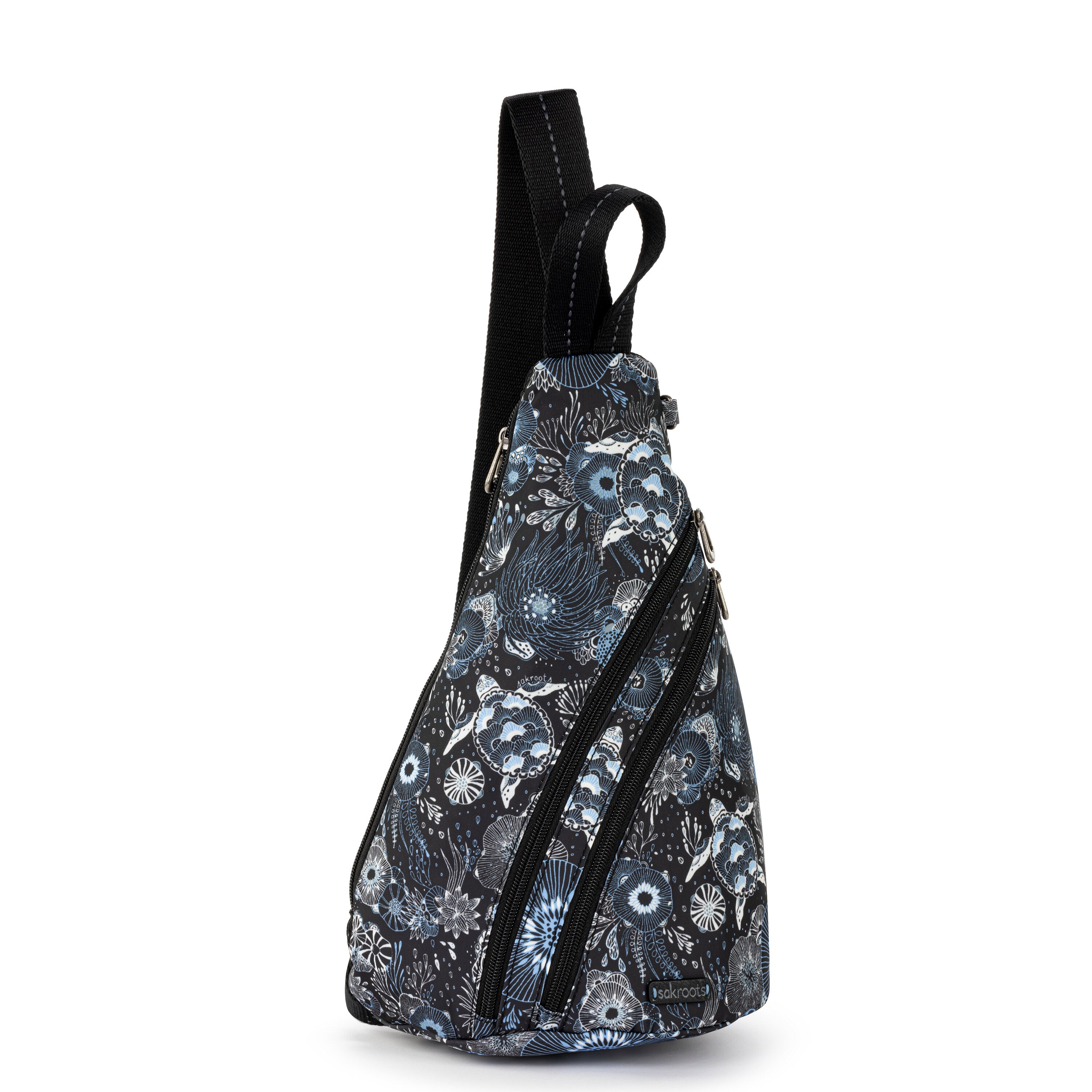 On The Go Sling Backpack - Lightweight Crossbody Travel Bag for Men & Women - Perfect for Hiking, Commuting & Everyday Use
