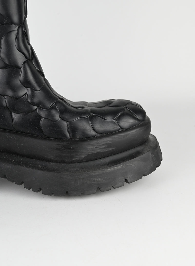 Valentino Rose Edition Rubber Boots - Size 39 | Waterproof Rain Boots for Women, Fashionable & Comfortable | Perfect for Rainy Days, Outdoor Adventures & Street Style