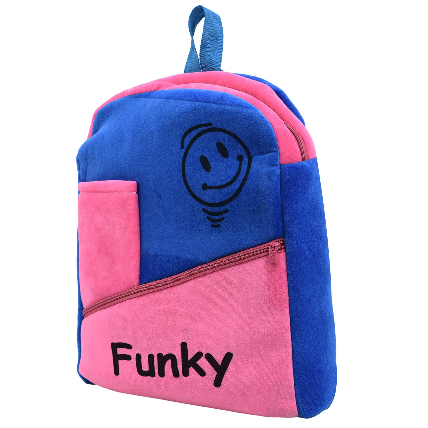 Stylish Pink Canvas School Backpack for Girls - Trendy & Funky Design, Lightweight & Durable for School, College, Travel & Daily Use