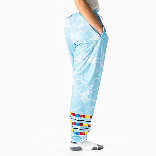 **Swim Lanes Lounge Pants - Quick-Dry Performance Swim Pants for Men, Women & Kids - Comfortable Poolside & Beach Wear for Swimming, Lounging & Water Sports**
