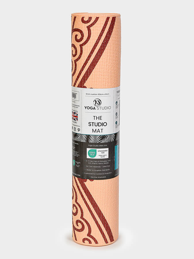 Premium 6mm Non-Slip Yoga Mat for Hot Yoga & Home Workouts - Eco-Friendly TPE Material for Enhanced Grip & Comfort