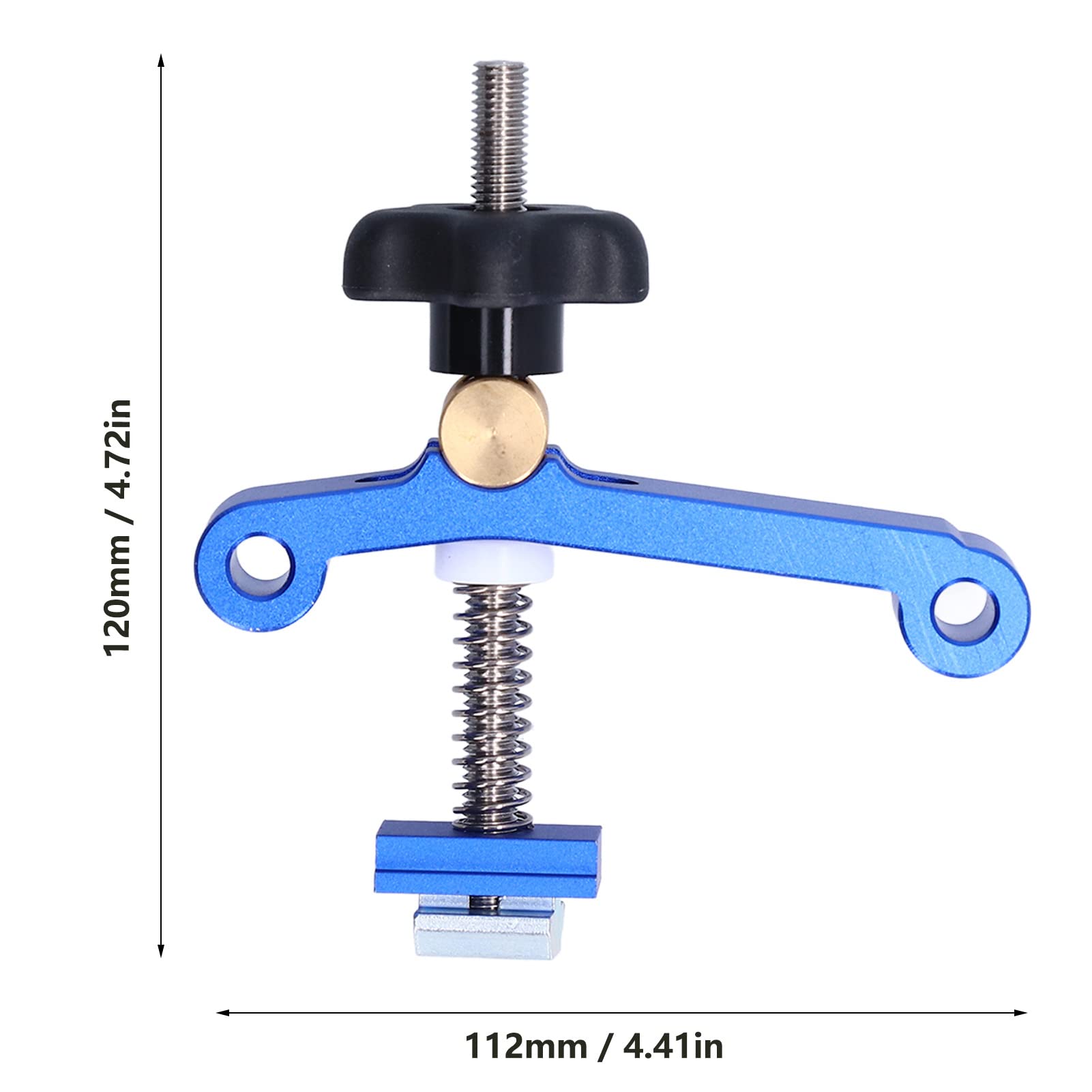 Press Plate Clamp for CNC Milling & Engraving Machines - Heavy Duty Fixture Fastening Platen for Router Work - Ideal for Woodworking, Metal Fabrication & Precision Engraving Projects