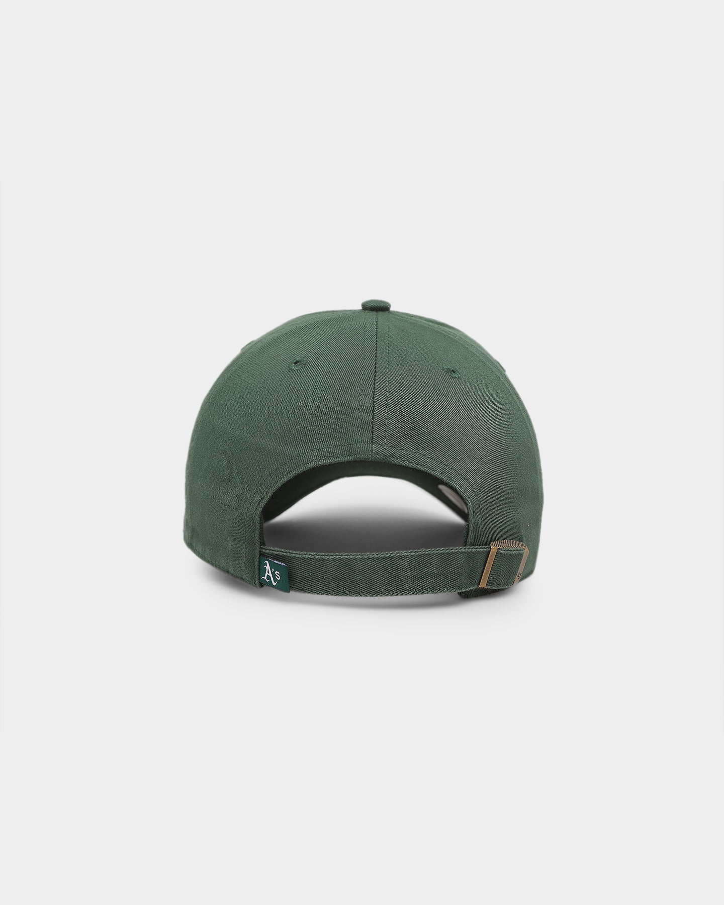 47 Brand Oakland Athletics Clean Up Strapback Adjustable Baseball Cap - Dark Green for Men & Women - Perfect for Baseball Games, Outdoor Sports & Casual Wear