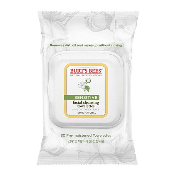 Gentle Cotton Extract Facial Cleansing Wipes for Sensitive Skin - Hypoallergenic & Soothing Makeup Remover Towels for Travel, Gym & Daily Skincare Routine