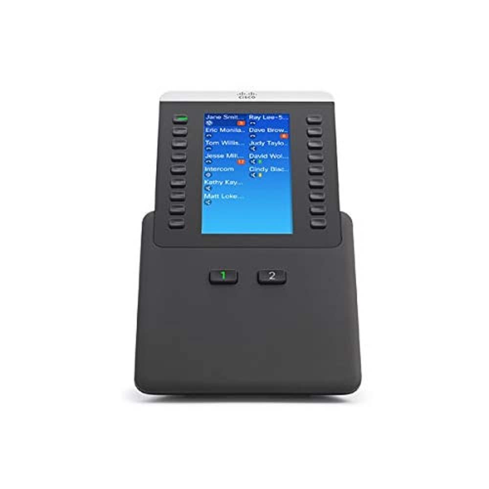 Cisco CP-BEKEM= Key Expansion Module for IP Phone 8800 Series - Black | Office & Business VoIP Phone Accessory