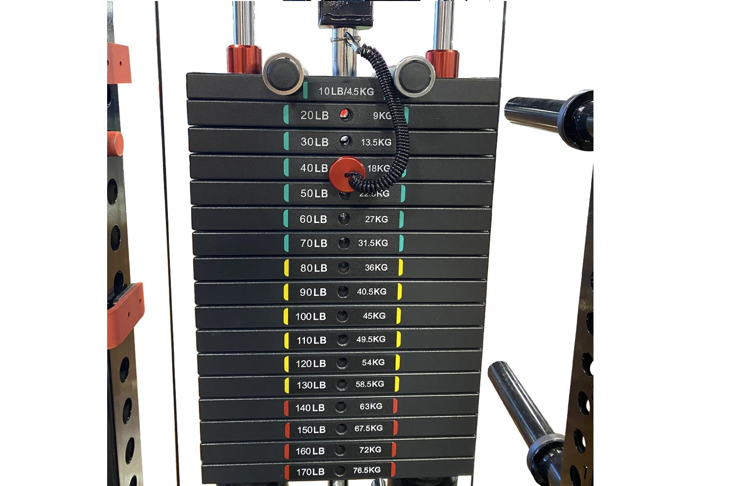 Warrior 2.0 Cable Crossover Pulley System - Power Rack Gym Equipment for Home & Commercial Use - Strength Training Machine for Full Body Workouts - Perfect for Weight Lifting, CrossFit & Functional Fitness