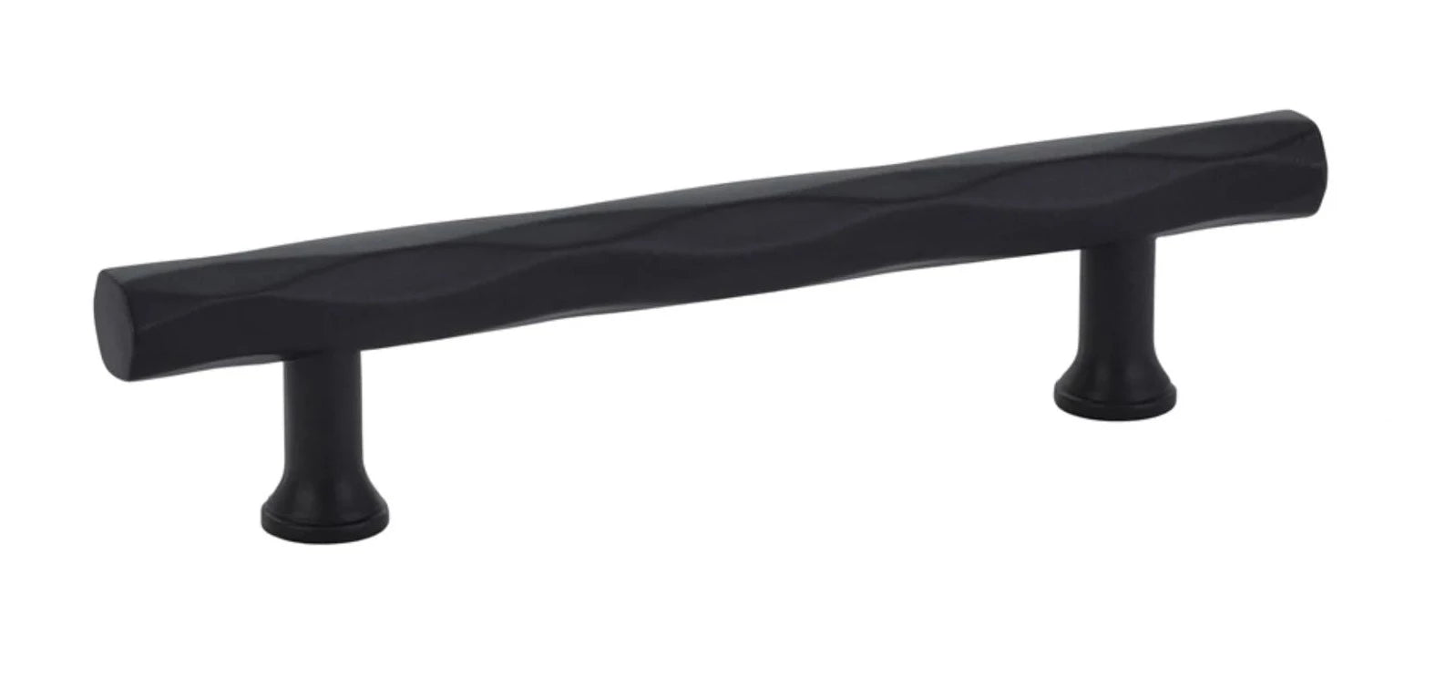 Matte Black T Bar Drawer Pulls - Modern American Design for Kitchen Cabinets, Dressers & Furniture Hardware (Set of 10) - Perfect for Home Renovation & DIY Projects