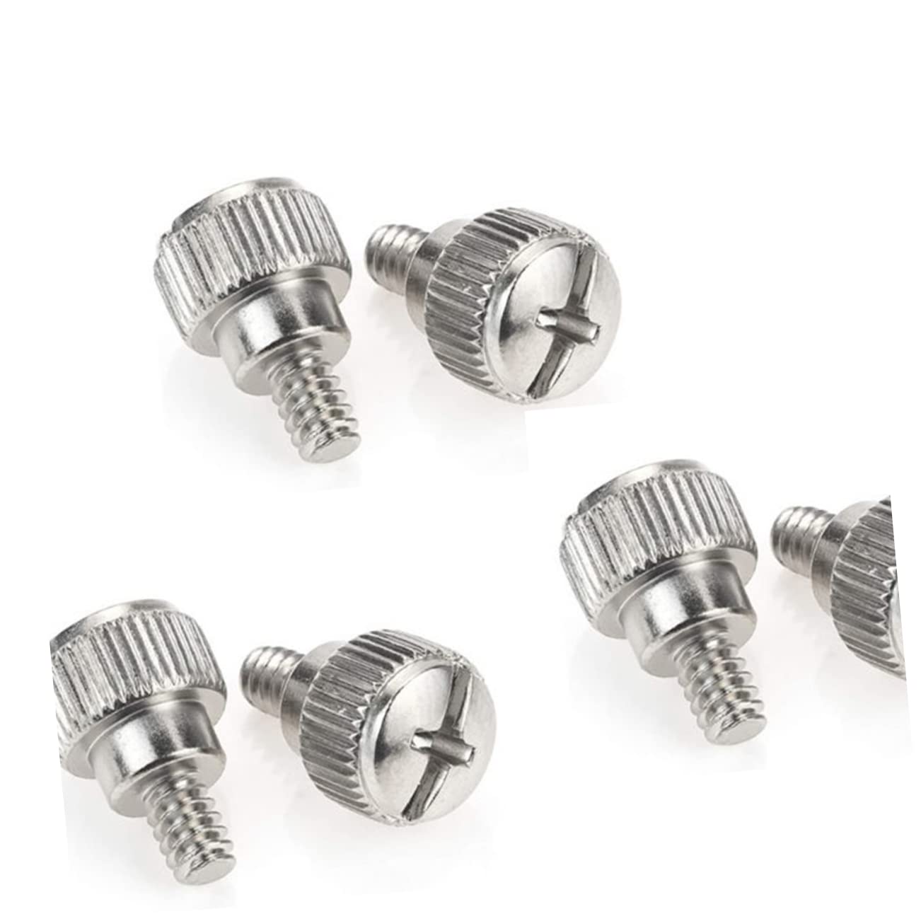 Mobestech 100pcs Black Oxide Computer Case Screws - Chassis Fixing Screws for PC Build, Repair & Maintenance - Compatible with Desktop, Tower & Gaming PC Cases