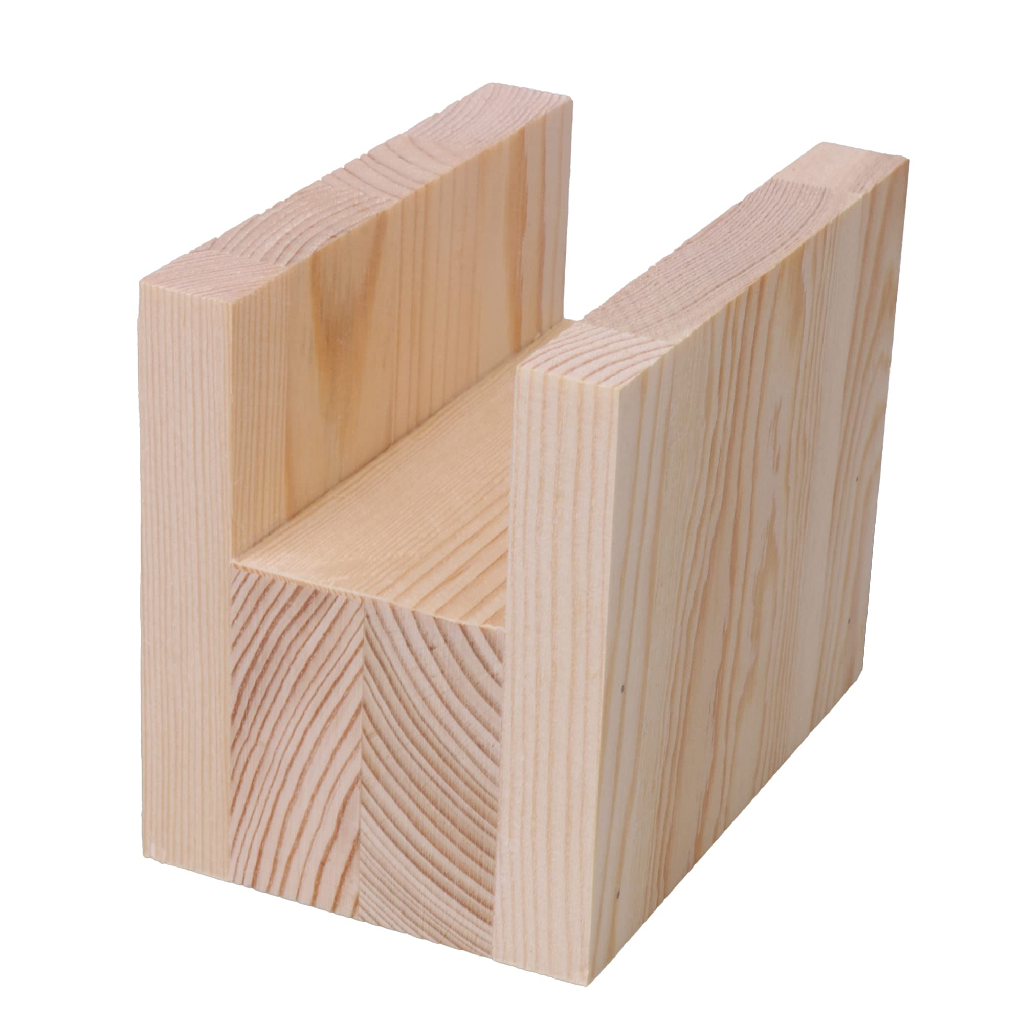 BQLZR 10x7x8.5cm Wooden Bed Risers - Furniture Lifters for Tables, Desks & Beds - Adjustable Height up to 5cm - Pack of 1 - Perfect for Storage, Leveling & Creating Extra Space Under Furniture