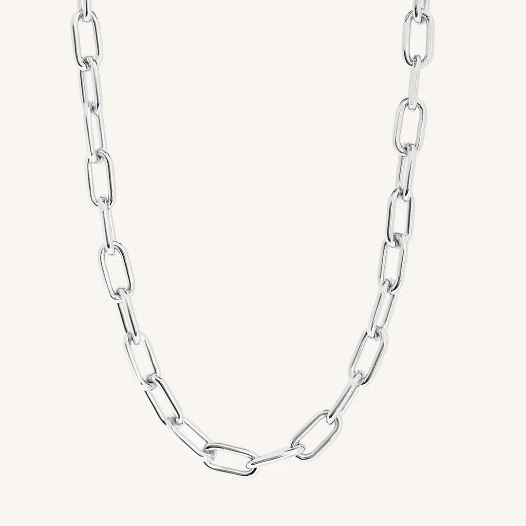 Farrah Chain Necklace for Women - Elegant Gold Plated Layering Jewelry for Everyday Wear & Special Occasions