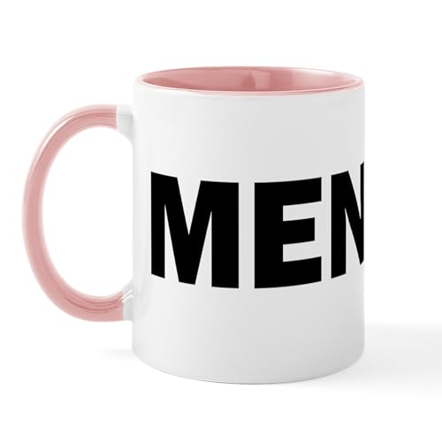 White/Pink Inside - MENSCH Mug