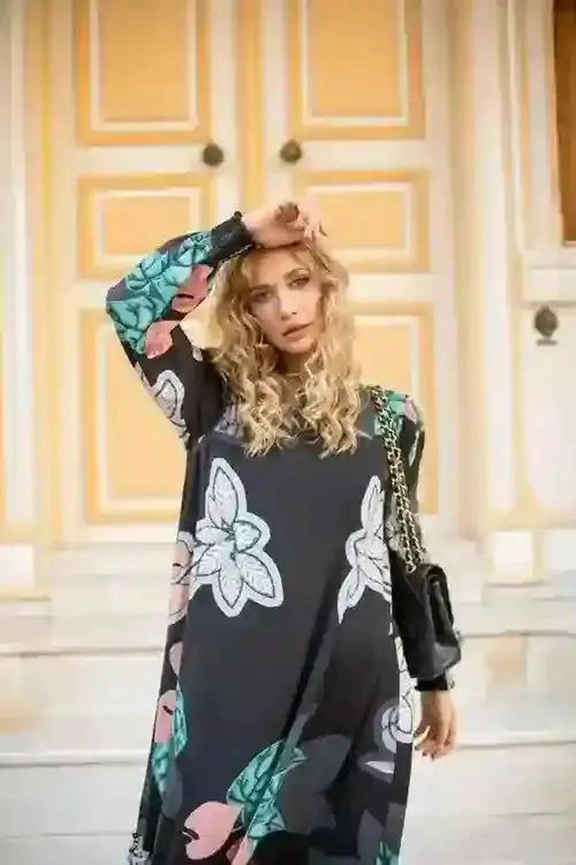 Emilia Long Sleeve Maxi Dress for Women - Elegant Flowy Summer & Evening Wear for Weddings, Parties & Special Occasions